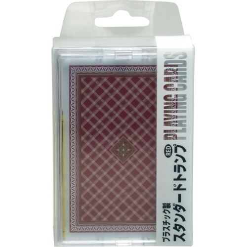 ハナヤマ スタンダードトランプ レッド R-4430 1個