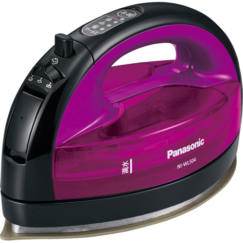 パナソニック コードレススチームアイロン バイオレット NI-WL504-V 1台