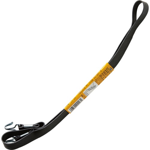 ユタカメイク チューブロープ 金具付 20mm×0.8m TT-16-1 1本