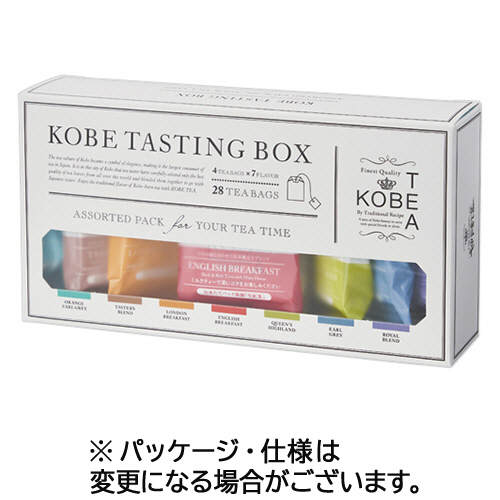 神戸紅茶　生紅茶　ＫＯＢＥ　ＴＡＳＴＩＮＧ　ＢＯＸ　１箱（２８バッグ）