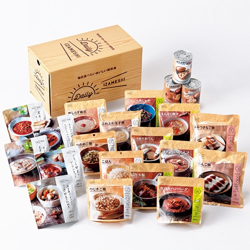 杉田エース Daily イザメシセット 21種 3年保存 1セット