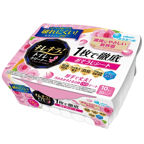 大王製紙 エリエール キレキラ! ハッピーローズの香り 本体 1パック(10枚)