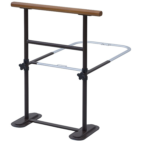 ＹＡＭＡＺＥＮ　つかまり立ちできるベッドガード　木製タイプ　ミディアムブラウン　ＫＢＦ－８０６０（ＭＢＲ）　１台