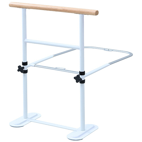 ＹＡＭＡＺＥＮ　つかまり立ちできるベッドガード　木製タイプ　マットホワイト　ＫＢＦ－８０６０（ＭＷＨ）　１台