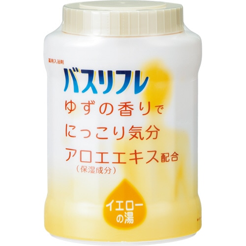 ライオンケミカル 薬用入浴剤 バスリフレ ゆずの香り 本体 680g 1本