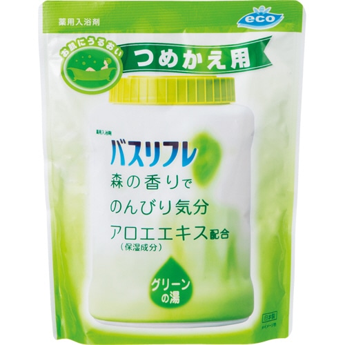 ライオンケミカル 薬用入浴剤 バスリフレ 森の香り 詰替用 540g 1パック