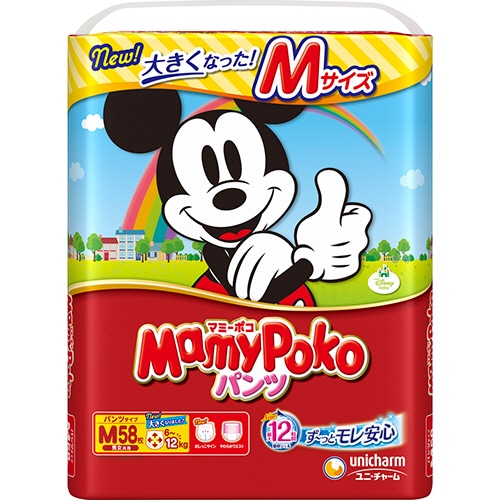 ユニ・チャーム マミーポコパンツ M 1パック(58枚)