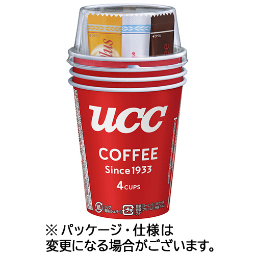 ＵＣＣ　カップコーヒー　１パック（４カップ）
