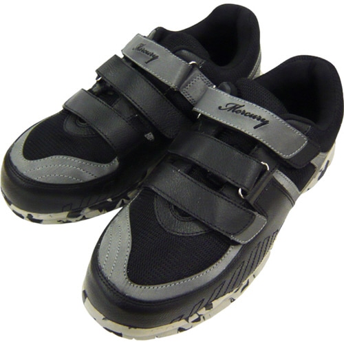 ミタニコーポレーション セーフティシューズ マーキュリー 2199 ブラック 25.5cm MERCURY2199-25.5 1足