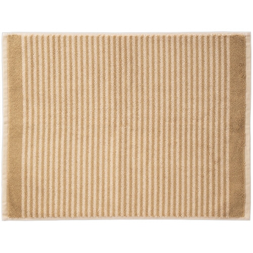 林　バスマット　スタンダードストライプ　ベージュ　ＭＮ６０２０２８　１枚