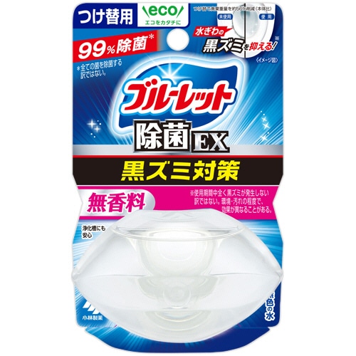 小林製薬 液体ブルーレットおくだけ 除菌EX 無香料 つけ替用 70ml 1個
