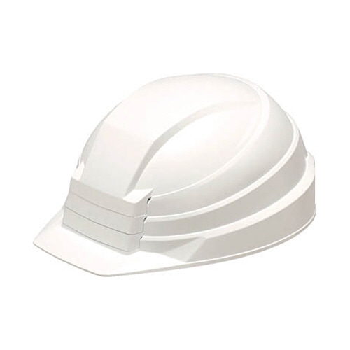 DICプラスチック 折りたたみヘルメット IZANO ホワイト IZANO AA13-W KP 1個
