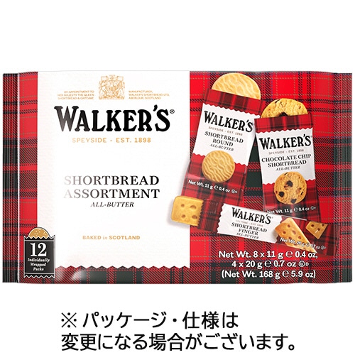 ウォーカー ショートブレッド アソートパック #1853 168g 1パック