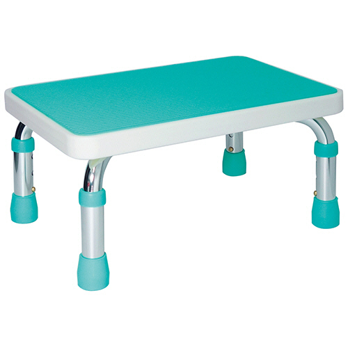 島製作所　浴用ステップ（吸盤付）　ライトグリーン　１台