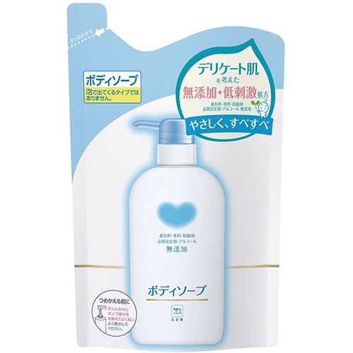 牛乳石鹸共進社 カウブランド 無添加ボディソープ 詰替用 400ml 1パック