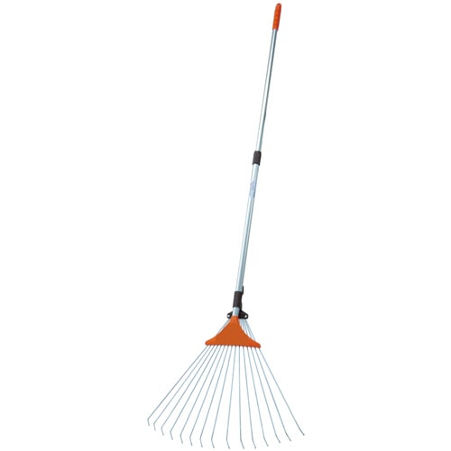 浅香工業 伸縮式スライドガーデンレーキ 大 1本