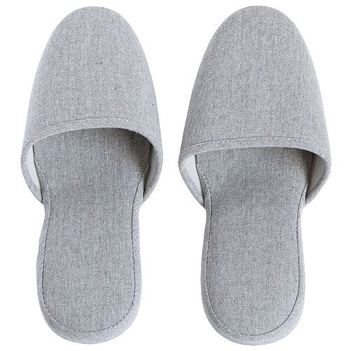 オカザキ　リビングスリッパ　グレー　１足