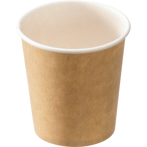 TANOSEE 紙コップ ブラウン 90ml(3オンス) 1パック(100個)