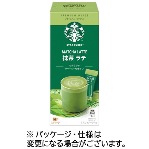 ネスレ スターバックス プレミアムミックス 抹茶 ラテ 1箱(4本)