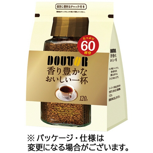 ドトールコーヒー 香り豊かなおいしい一杯 詰替用 120g 1袋