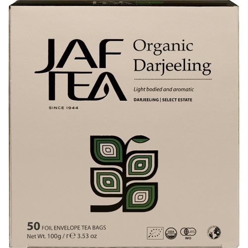 セイロンファミリー JAFTEA オーガニック ダージリン 1箱(50バッグ)