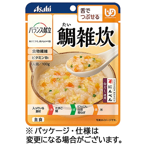 アサヒグループ食品 バランス献立 鯛雑炊 100g 1パック
