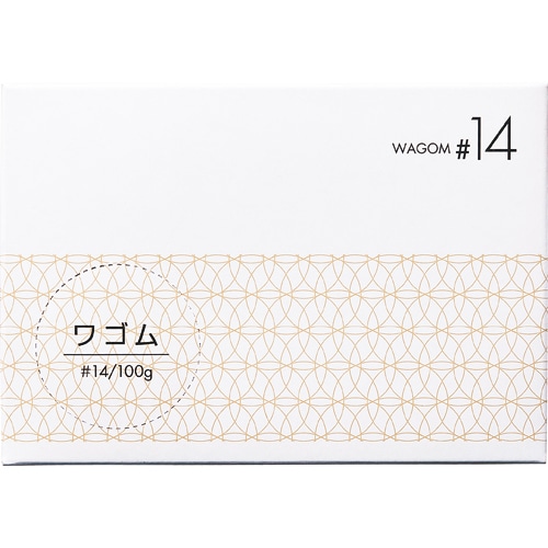 TANOSEE 輪ゴム #14 内径32mm 100g入 1箱