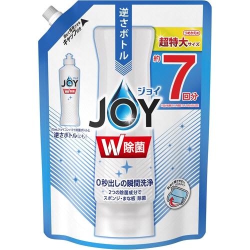 P&G ジョイ W除菌 コンパクト つめかえ用 超特大 960ml 1個
