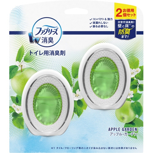 P&G ファブリーズW消臭 トイレ用消臭剤 アップル・ガーデン 6ml 1パック(2個)