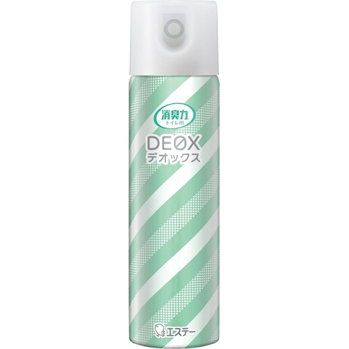 エステー 消臭力 DEOX トイレ用 スプレー クリアグリーン 50ml 1本