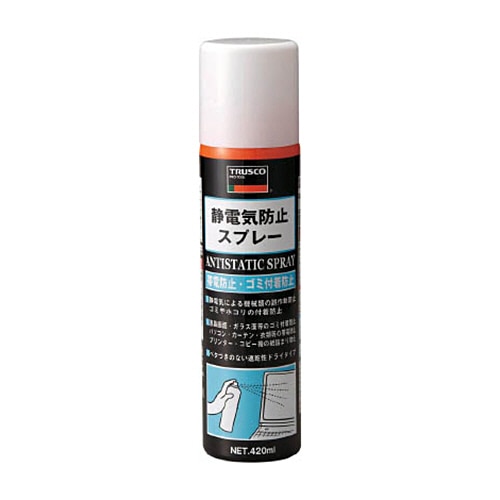 TRUSCO 静電気防止スプレー 420ml TC-SB420 1本