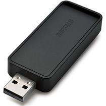 バッファロー AirStation PRO USB2.0用 無線LAN子機 300Mbps 11n・a・g・b対応 WLP-U2-300D 1個