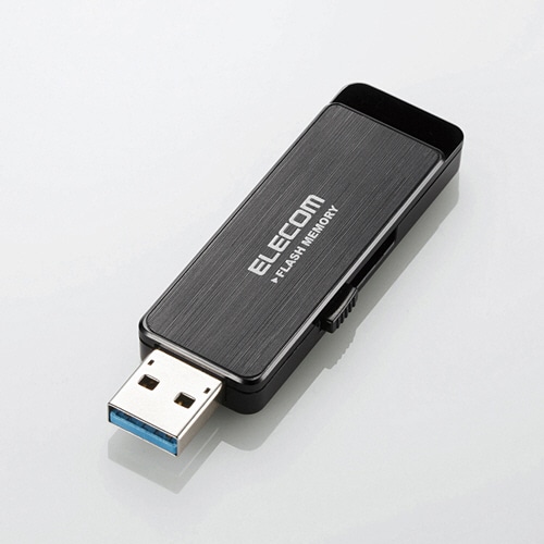 エレコム USB3.0ハードウェア暗号化USBメモリ 4GB ブラック MF-ENU3A04GBK 1個