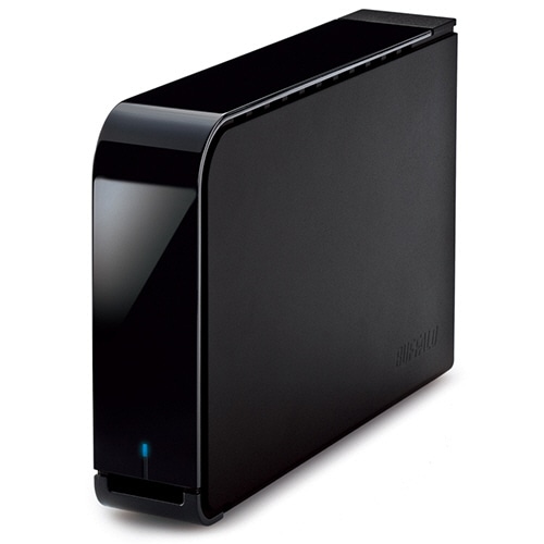 バッファロー ドライブステーション ハードウェア暗号機能搭載 USB3.0用 外付けHDD 2TB ブラック HD-LX2.0U3D 1台