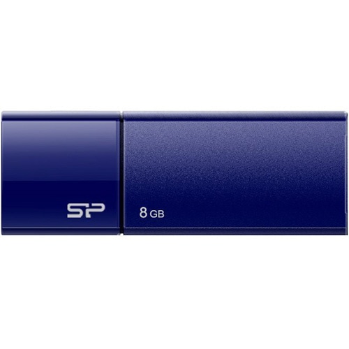 シリコンパワー USB2.0フラッシュメモリ Ultima U05 8GB ネイビー SP008GBUF2U05V1D 1個