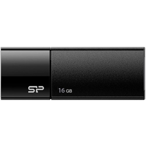 シリコンパワー USB2.0フラッシュメモリ Ultima U05 16GB ブラック SP016GBUF2U05V1K 1個