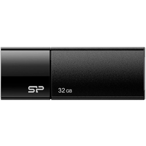シリコンパワー USB2.0フラッシュメモリ Ultima U05 32GB ブラック SP032GBUF2U05V1K 1個