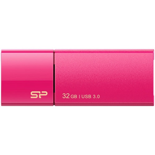 シリコンパワー USB3.0 スライド式フラッシュメモリ 32GB ピンク SP032GBUF3B05V1H 1個