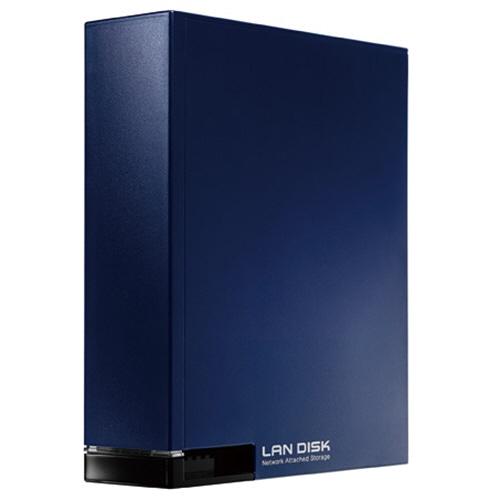 アイオーデータ ネットワーク接続ハードディスク(NAS) 2TB ミレニアム群青 HDL-T2NV 1台