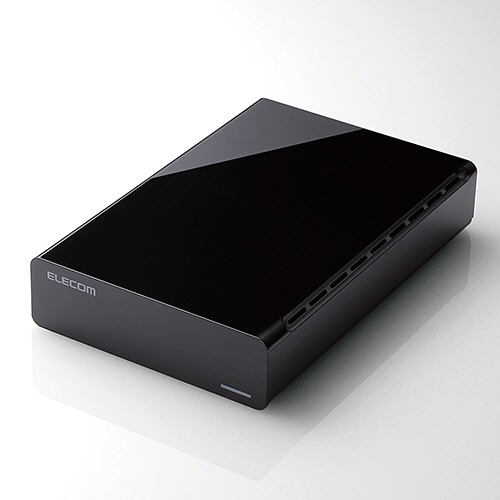 エレコム USB3.0対応外付けハードディスク e:DISK 2TB ブラック RoHS指令準拠(10物質) ELD-CED020UBK 1台