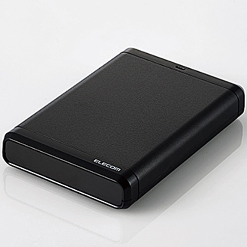 エレコム USB3.0対応ポータブルハードディスク e:DISK 1TB ブラック RoHS指令準拠(10物質) ELP-CED010UBK 1台