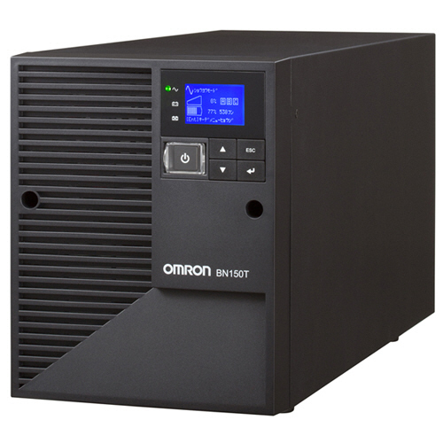 オムロン　ＬＣＤ搭載タワー型　ラインインタラクティブ　ＵＰＳ　１５００ＶＡ／１３５０Ｗ　ＢＮ１５０Ｔ　１台