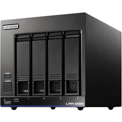 アイオーデータ 高性能CPU&「WD Red」搭載 4ドライブスタンダードビジネスNAS 8TB HDL4-X8 1台
