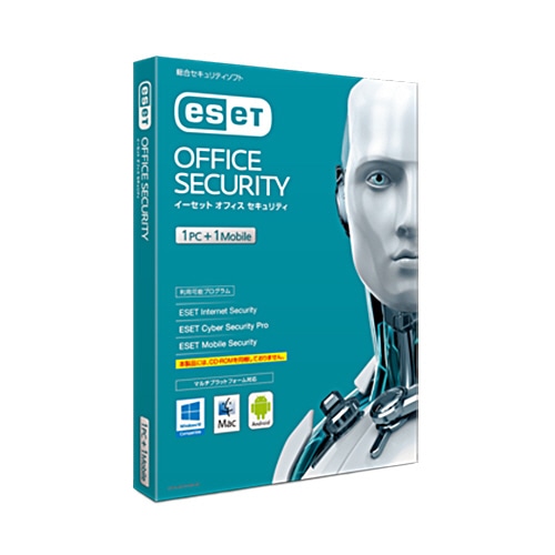 キヤノンITソリューションズ ESET オフィス セキュリティ 1PC+1モバイル 3162V13401 1本