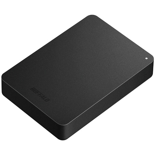 バッファロー MiniStation 耐衝撃2.5インチ 外付けポータブルHDD 2.0TB ブラック HD-PNF2.0U3-GBE 1台