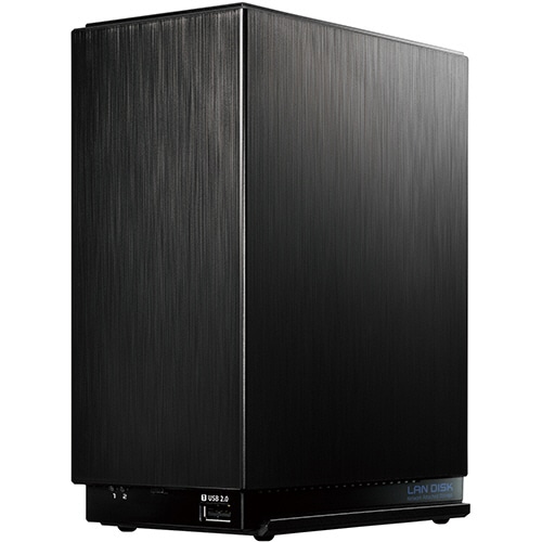 アイオーデータ デュアルコアCPU搭載 高速ビジネスNAS 2ドライブ 2TB HDL2-AA2W 1台