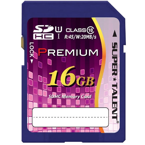 スーパータレント UHS-I対応SDHCメモリーカード CLASS10 16GB ST16SU1P 1枚