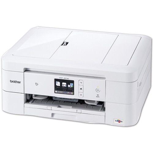 ブラザー PRIVIO インクジェット複合機 A4 ホワイト DCP-J973N-W 1台