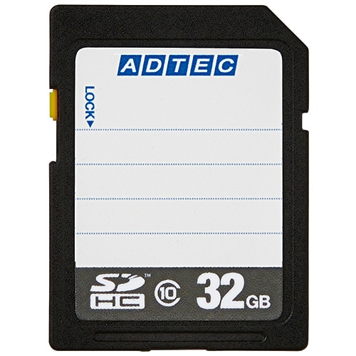 アドテック SDHCメモリカード 32GB Class10 インデックスタイプ AD-SDTH32G/10R 1枚