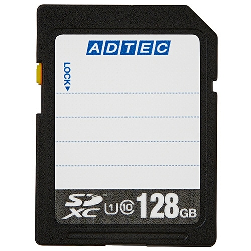 アドテック SDXCメモリカード 128GB UHS-I Class10 インデックスタイプ AD-SDTX128G/U1R 1枚
